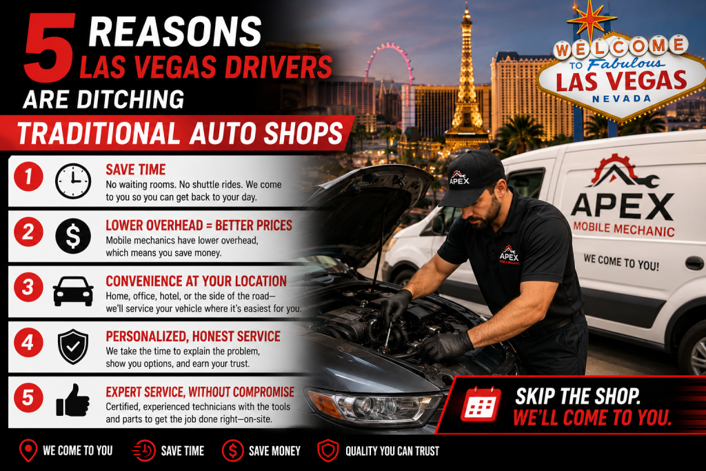 Mobile mechanic service in Las Vegas